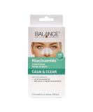 Balance Active Formula Niacinamide Calm & Clear Purifying Nose Strips (6 Pack) - Lifts out Impurities. Specifically Targets Blackheads. Unclogs Pores. - Buy Online on GoSupps.com
