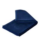 Manduka eQua Yoga Hand Towel - Quick Drying Microfiber | Lightweight & Portable Yoga Accessory - Midnight - Buy Online on GoSupps.com