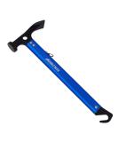 Hikemax Lightweight Camping Hammer with Tent Stake Remover - 13oz Aluminum Hammer in Blue - Buy Online on GoSupps.com