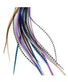 Midnight Naturals Real Feather Hair Extensions - Set of 3 Feathers - Buy Online on GoSupps.com