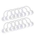 10pcs C-Shape Cheek Retainer - Disposable Mouth Opener for Teeth Whitening & Speech Games - Size M White - Buy Online on GoSupps.com