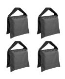 NEEWER 4 Pack Black Sandbags for Photography - Heavy Duty Weight Bags for Light Stands, Boom Arms, Tripods - Buy Online on GoSupps.com