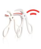 Premium Eyelash Curler Combo Set | Wide-Angle & Partial Curlers 2 Silicone Pads 24-Hour Curling International Shipping Available - Buy Online on GoSupps.com
