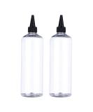 2 Pack 500ml Squeeze Applicator Bottles for Hair Coloring - Hair Dye, Paint, Glue - Buy Online on GoSupps.com