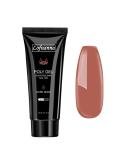 Lofuanna Poly Gel 15ml - Fast-Building Dark Nude Nail Extension Gel | Soak Off UV/LED | Acrylic Builder Gel for Perfect Nails - Buy Online on GoSupps.com