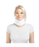 Soft Foam Cervical Collar - Adjustable Neck Support Brace for Pain Relief | Ideal for Sleep | Small Size - Buy Online on GoSupps.com