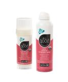 Baby & Kids Mineral Sunscreen Set - SPF 50 Butter Stick & SPF 30 Spray - UVA/UVB Broad Spectrum, Water Resistant, Zinc Oxide - Coral Reef Friendly - Buy Online on GoSupps.com