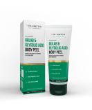 Dr. Sheth's Gulab & 2% Glycolic Acid Exfoliating Body Peel - Tan Removal | 100g | Unisex Skincare - Buy Online on GoSupps.com