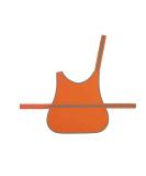 Yoko Men's YK180/HVDW15 Safety Vest for Dogs - High Visibility Orange | International Shipping - Buy Online on GoSupps.com