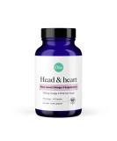 Ora Organic Vegan Omega 3 Supplement - 500mg DHA for Brain, Eye, and Heart Health - Sustainable Algae - 60 Capsules - Buy Online on GoSupps.com
