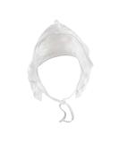 Waterproof Foldable Travel Rain Bonnet Hat 2 Pack - White | One Size with Ties - Buy Online on GoSupps.com