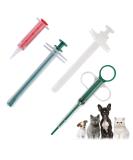 Pet Pill Shooter Set - 4 Pcs Syringe Dispenser for Cats, Dogs & Small Animals - Buy Online on GoSupps.com