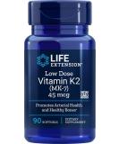 Low-Dose Vitamin K2 Menaquinone-7 90 Softgels - Pack of 2 - Buy Online on GoSupps.com