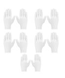 5 Pairs White Cotton Gloves Moisturizing Gloves Cotton Gloves for Eczema Protective Gloves Cotton Gloves for Dry Hands Hand Cream Gloves Cotton Moisturising Gloves One Size Fits Men and Women - Buy Online on GoSupps.com
