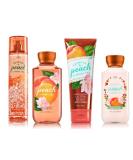 Georgia Peach & Sweet Tea Deluxe Bath & Body Works Set: Lotion, Cream, Mist & Shower Gel - Buy Online on GoSupps.com