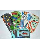 Set of 5 Zoom Zoom 2 Ply Printed Flannel 8x8 Inches - Soft and Cozy Flannel Cloths - Buy Online on GoSupps.com