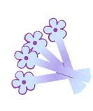 NA Purple Flower Aromatherapy Fragrance Tester Strips - 100pcs Perfume Test Paper for Essential Oils | 400g Incense Strips for Perfume Smelling - Buy Online on GoSupps.com