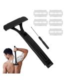 Foreverup Back Razor for Men - 5 Blade Foldable Back Hair Remover | Effective Dry & Wet Shaving - Buy Online on GoSupps.com