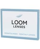 Buy Loom Monthly Soft Contact Lenses - 3 Pieces BC 8.6 Dia 14.2 -1.00 Dioptria | International Shipping Available - Buy Online on GoSupps.com
