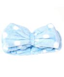 U/K Blue Face Wash Hairband for Women - Bow Makeup Cosmetic Elastic Headband | New Release - Shop Now! - Buy Online on GoSupps.com
