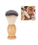High Quality Men's Shaving Brush - Soft Nylon Hair Portable Beard Grooming Tool - Buy Online on GoSupps.com