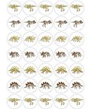 35 x Pre Cut Dinosaur Bones Cake Cupcake Toppers/Decorations Edible Wafer Paper - Buy Online on GoSupps.com