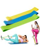 Beachbody Resistance Bands Exercise Loops for 80 Day Obsession, Strength Workout Bands for Women & Men, Fitness for Training at Home or Gym, Light, Medium & Heavy Resistance Levels 9 Inch - Buy Online on GoSupps.com