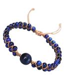 GLEAVI Anti Motion Sickness Bracelet - Wear-resistant Blue Agate & Tiger Eye Stone for Men & Women | Stylish Pregnancy & Nausea Relief Accessory - Buy Online on GoSupps.com