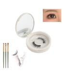 Buy Reusable Magnetic Lashes with Applicator | Natural Look Easy Wear & All-Day Comfort - Style A - Buy Online on GoSupps.com