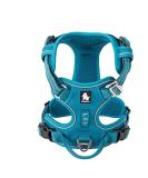 Truelove XL Blue No Pull Dog Harness - Reflective Adjustable Soft Padded Vest with Handle | Best for Comfortable Pet Walking - Buy Online on GoSupps.com