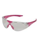 Champion Youth Shooting Glasses - Clear Lens with Pink Temples (Ballistic Protection) - Buy Online on GoSupps.com