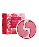 Petitfee Pink Vita Brightening Eye Mask - Revitalize Your Eyes | International Shipping Available - Buy Online on GoSupps.com