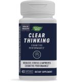 Nature's Way Brain Health Clear Thinking - 40 Capsules for Enhanced Cognitive Function - Buy Online on GoSupps.com