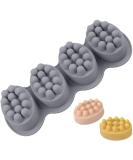 4 Cavities Ellipse Silicone Mold for DIY Handmade Soap, Candle, Pudding, Cake, Fondant, Clay - Decor Tool - Buy Online on GoSupps.com