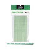 ForPro ECOFILES Tapered Foam Board Nail File 100/180 Grit Green 20-Count - Eco-Friendly Manicure and Pedicure - Buy Online on GoSupps.com