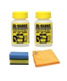 Kilrock Gel | 160ml Multi-Purpose Descaler With 1x Microfiber Cloth & 2x Cleaning Sponge | For Appliances Sinks Taps Tiles and Any Surfaces | Pack of 2 Descaler Gel - Buy Online on GoSupps.com