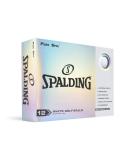 SPALDING Pure Spin 12 Ball Pack - White | Premium Golf Balls - Buy Online on GoSupps.com