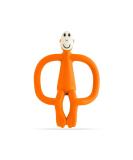 Matchstick Monkey Original Teether & Gel Applicator | BPA Free Silicone | Easy Grip | Orange Monkey | 10.5 cm | 3 Months+ | 1 Teether - Buy Online on GoSupps.com