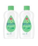 Johnson's Baby Oil with Aloe Vera - 300ml x 2 | Soothing Baby Care | International Shipping - Buy Online on GoSupps.com