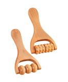 Buy Pieces Wooden Trigger Point Massage Roller - Body & Facial Gua Sha Tool for Neck & Face - International Shipping Available - Buy Online on GoSupps.com