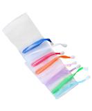 FOMIYES Exfoliating Mesh Soap Saver Bag - Japanese Bubble Net Holder for Enhanced Lather & Long-lasting Soap Use - Buy Online on GoSupps.com