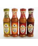 Nando's Peri Peri Sauces 125ml - Lemon & Herb (Mild) Medium Hot & Extra Extra Hot - Buy Online on GoSupps.com