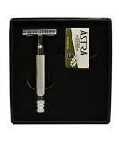CS-201 Heavy Duty Long Handled Safety Razor | 5 Astra Double Edge Blades | premium International Shipping - Buy Online on GoSupps.com