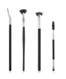 4PCS Mascara Fan Brush Set - 2024 New Folding Scalloped Lash & Eyebrow Separator - Essential Eye Makeup Tool for Perfect Lashes - Buy Online on GoSupps.com