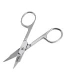 Men's Facial Grooming Scissors - Nose Ear Hair Removal, Beard Mustache Care, Eyebrow Eyelash Trimming - Hair Cutting Clippers - Silver - Buy Online on GoSupps.com