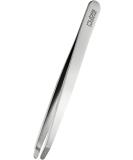 Rubis Safety Tweezers Round - Skin-Friendly Eyebrow Plucking Tweezers with Rounded Tip for Precision Grooming - International Shipping Available - Buy Online on GoSupps.com