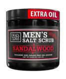 Dead Sea Collection Sandalwood Salt Body Scrub for Men - 23.28 OZ with Pure Oils & Minerals - International Shipping Available - Buy Online on GoSupps.com