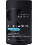 Sports Research L-theanine 200 mg 60 Softgels - Buy Online on GoSupps.com