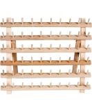 Dritz Wooden Thread Rack - Smooth Wood | 1 Piece Thread Organizer - Buy Online on GoSupps.com