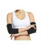 Elbow Brace Compression Sleeve (Pair) - X-Large Black Support for Tendonitis Recovery & Prevention - Buy Online on GoSupps.com
